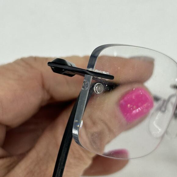 Silhouette 5561 Eyeglasses FRAMES 9040 Black ..[]19-150 Austria Titanium J812 - Picture 15 of 16